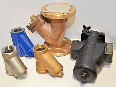Strainers